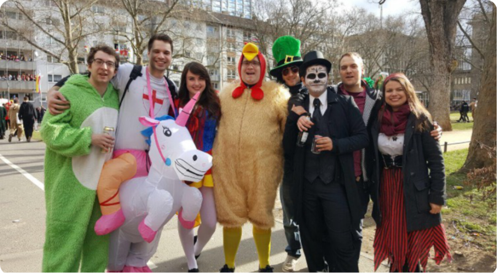 Me with Some of the Lab Group