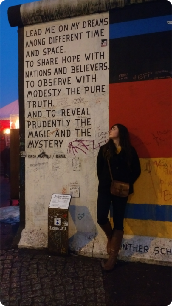 Me at East Side Gallery